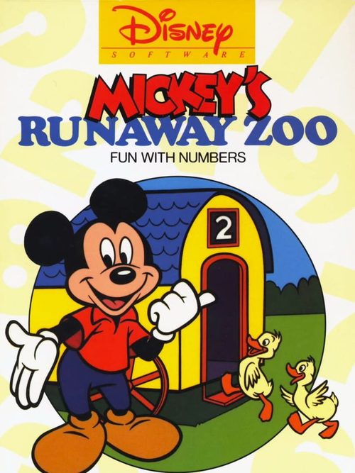 Cover for Mickey's Runaway Zoo.