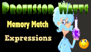 Cover for Professor Watts Memory Match: Expressions.