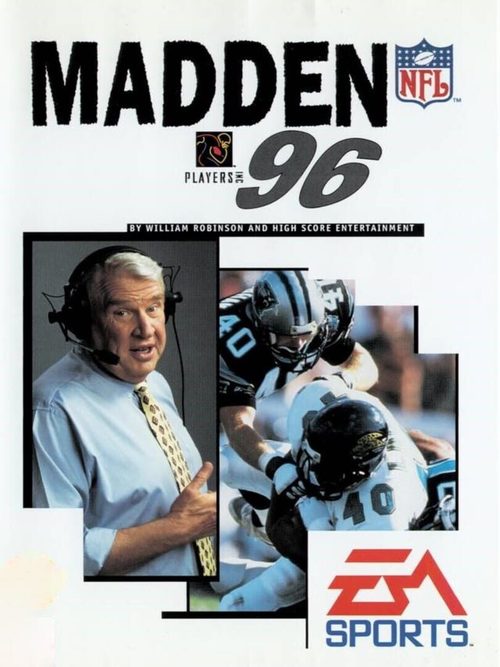 Cover for Madden NFL '96.
