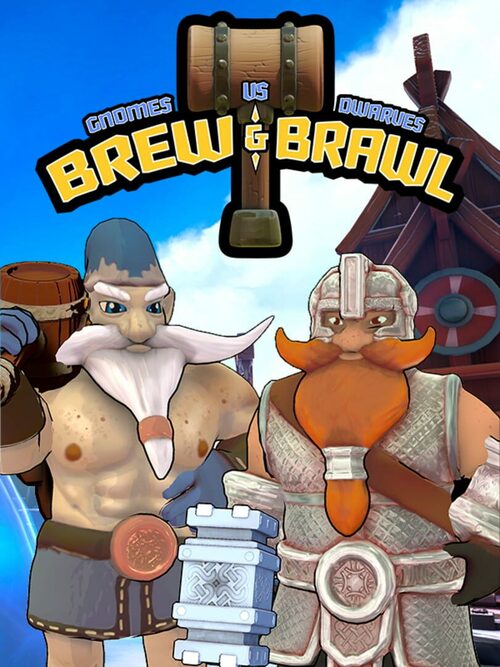 Cover for Brew & Brawl - Gnomes vs. Dwarves.