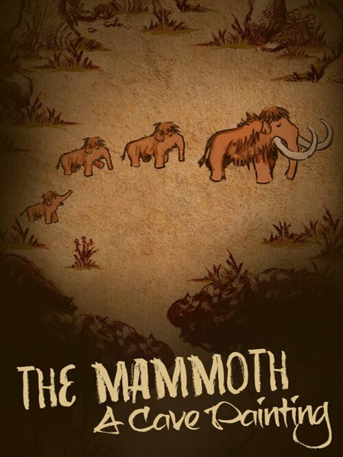 Cover for The Mammoth: A Cave Painting.