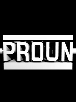 Cover for Proun.