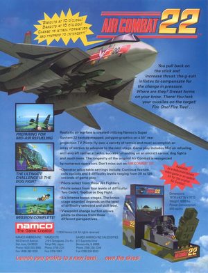 Cover for Air Combat 22.