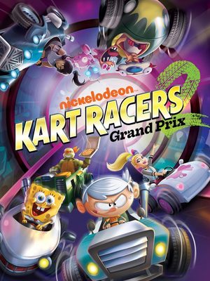 Cover for Nickelodeon Kart Racers 2: Grand Prix.