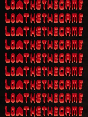 Cover for loathe the game.