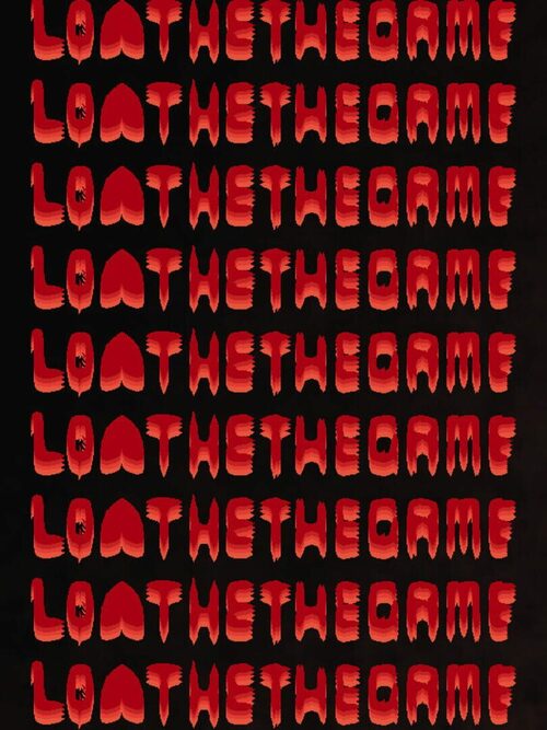 Cover for loathe the game.