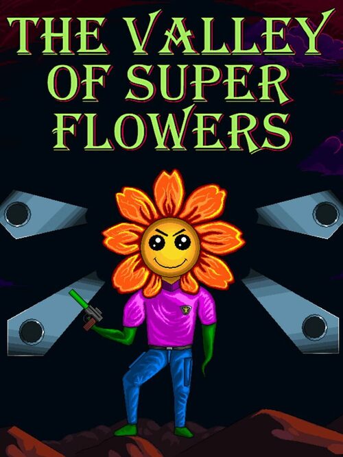 Cover for The Valley of Super Flowers.