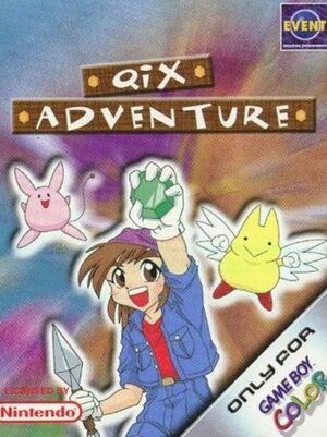 Cover for Qix Adventure.