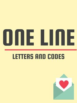 Cover for One Line: Letters and Codes.