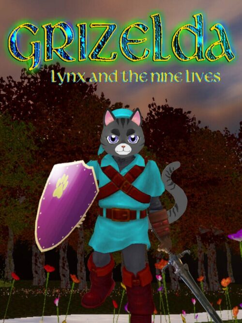 Cover for Grizelda:  Lynx and the Nine Lives.