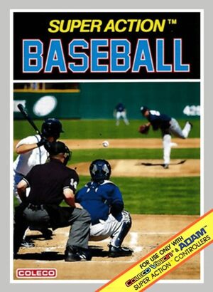 Cover for Super Action Baseball.
