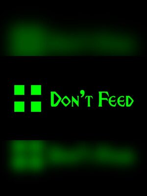 Cover for Don't Feed.