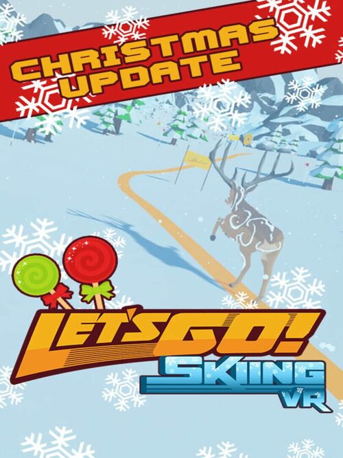 Cover for Let's Go! Skiing VR.