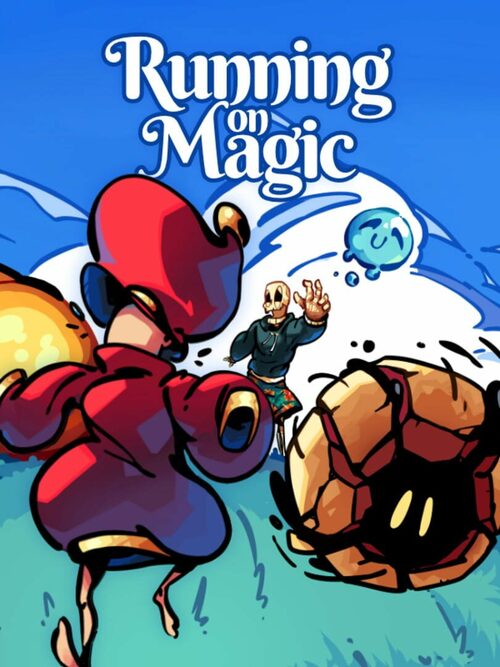 Cover for Running on Magic.