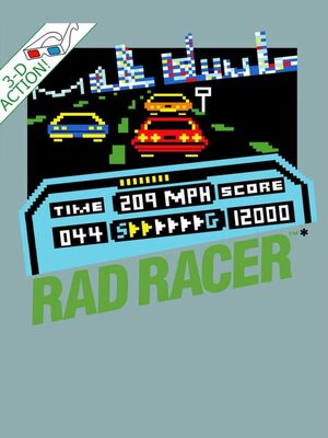 Cover for Rad Racer.