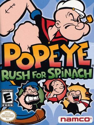 Cover for Popeye: Rush for Spinach.