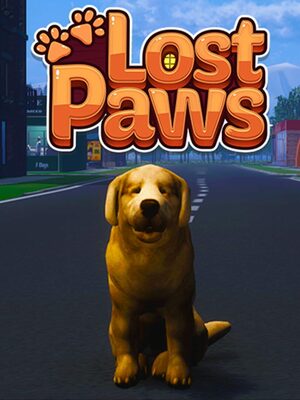 Cover for Lost Paws.