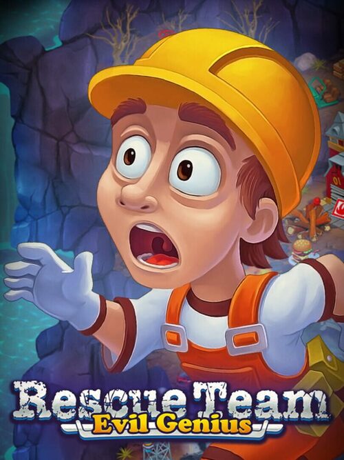Cover for Rescue Team: Evil Genius.