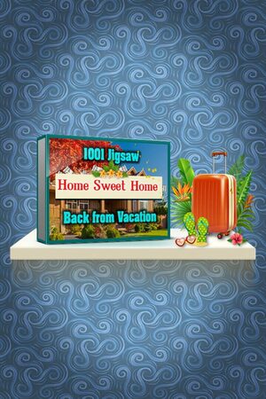 Cover for 1001 Jigsaw: Home Sweet Home - Back from Vacation.