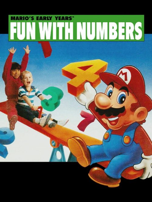 Cover for Mario's Early Years! Fun with Numbers.