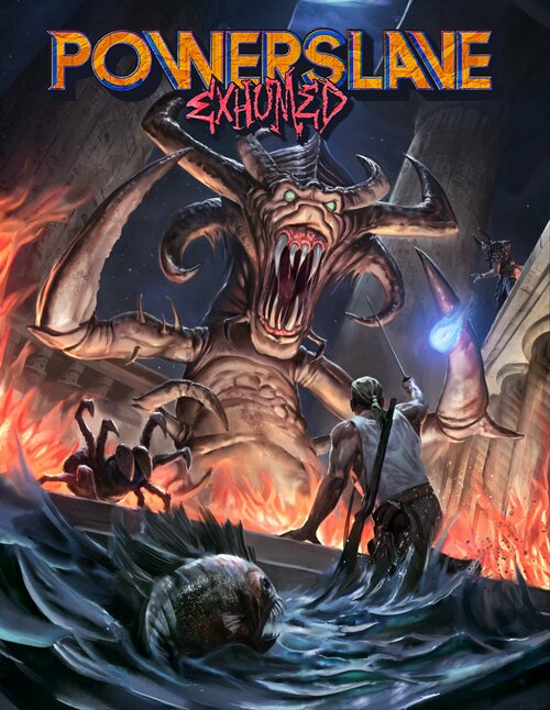 Cover for Powerslave Exhumed.
