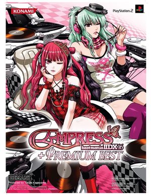 Cover for Beatmania IIDX 16: Empress.