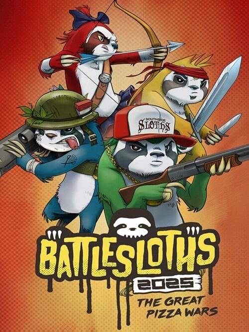 Cover for Battlesloths 2025: The Great Pizza Wars.