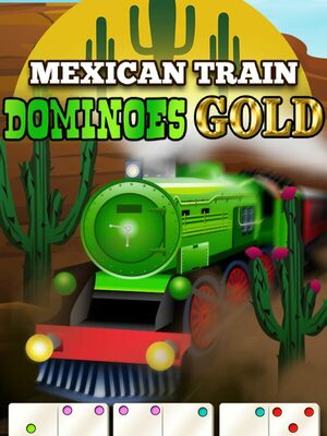 Cover for Mexican Train Dominoes Gold.