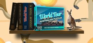 Cover for 1001 Jigsaw World Tour: Australian Puzzles.