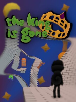 Cover for The king is gone.