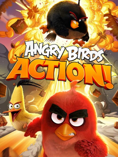 Cover for Angry Birds Action!.