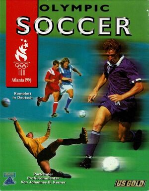 Cover for Olympic Soccer.
