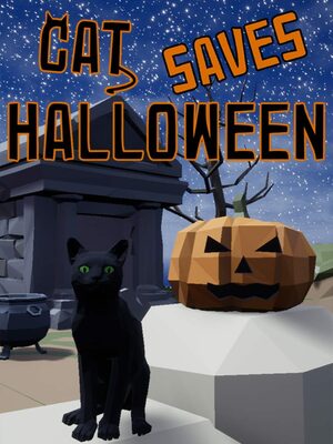 Cover for Cat Saves Halloween.