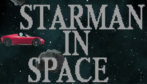 Cover for Starman in space.