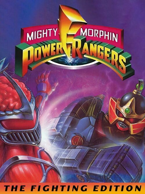 Cover for Mighty Morphin Power Rangers: The Fighting Edition.