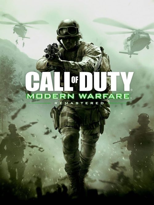 Cover for Call of Duty: Modern Warfare Remastered.