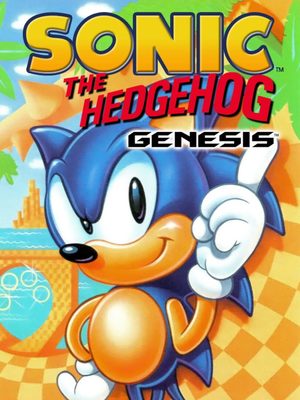 Cover for Sonic the Hedgehog Genesis.