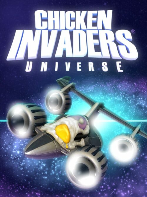 Cover for Chicken Invaders Universe.