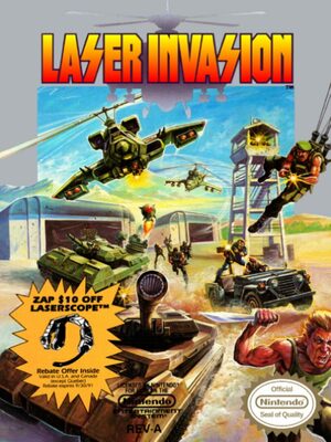 Cover for Laser Invasion.