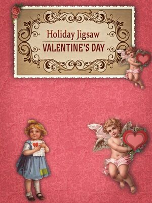 Cover for Holiday Jigsaw Valentine's day.