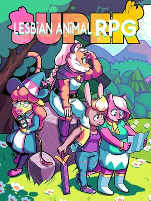 Cover for Super Lesbian Animal RPG.