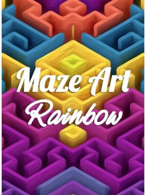 Cover for Maze Art: Rainbow.
