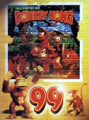 Cover for Super Donkey Kong 99.