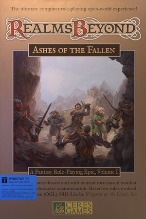 Cover for Realms Beyond: Ashes of the Fallen.