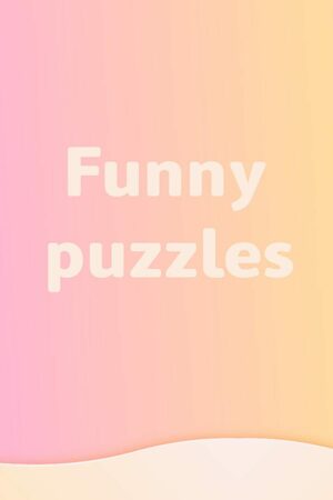 Cover for Funny puzzle.