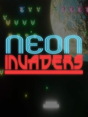 Cover for Neon Invaders.