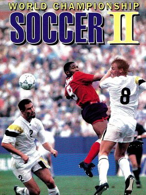Cover for World Championship Soccer II.