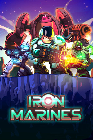 Cover for Iron Marines.