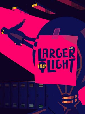 Cover for Larger Than Light.