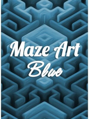 Cover for Maze Art: Blue.